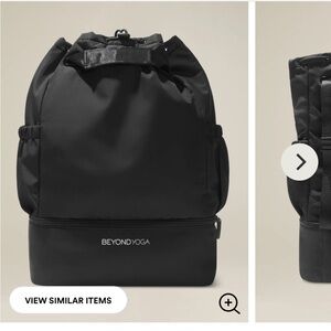 Like new gym bag! Convertible drawstring backpack